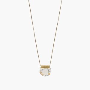 Madewell marble claw necklace